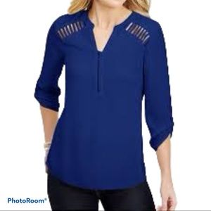 4/$20 Maurices 3/4 sleeve sheer top